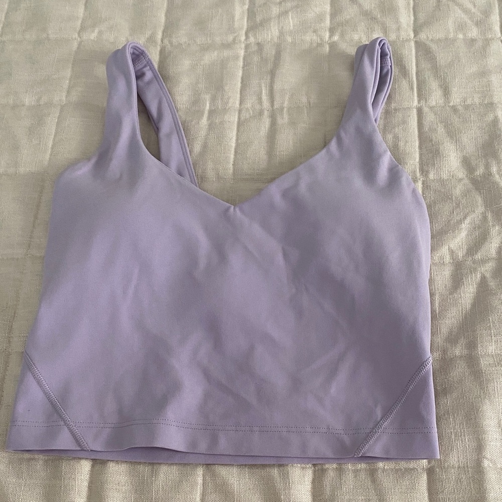 Lululemon Athletica Light Purple Tank Top